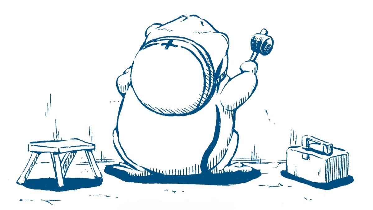 ページ作成中イラスト